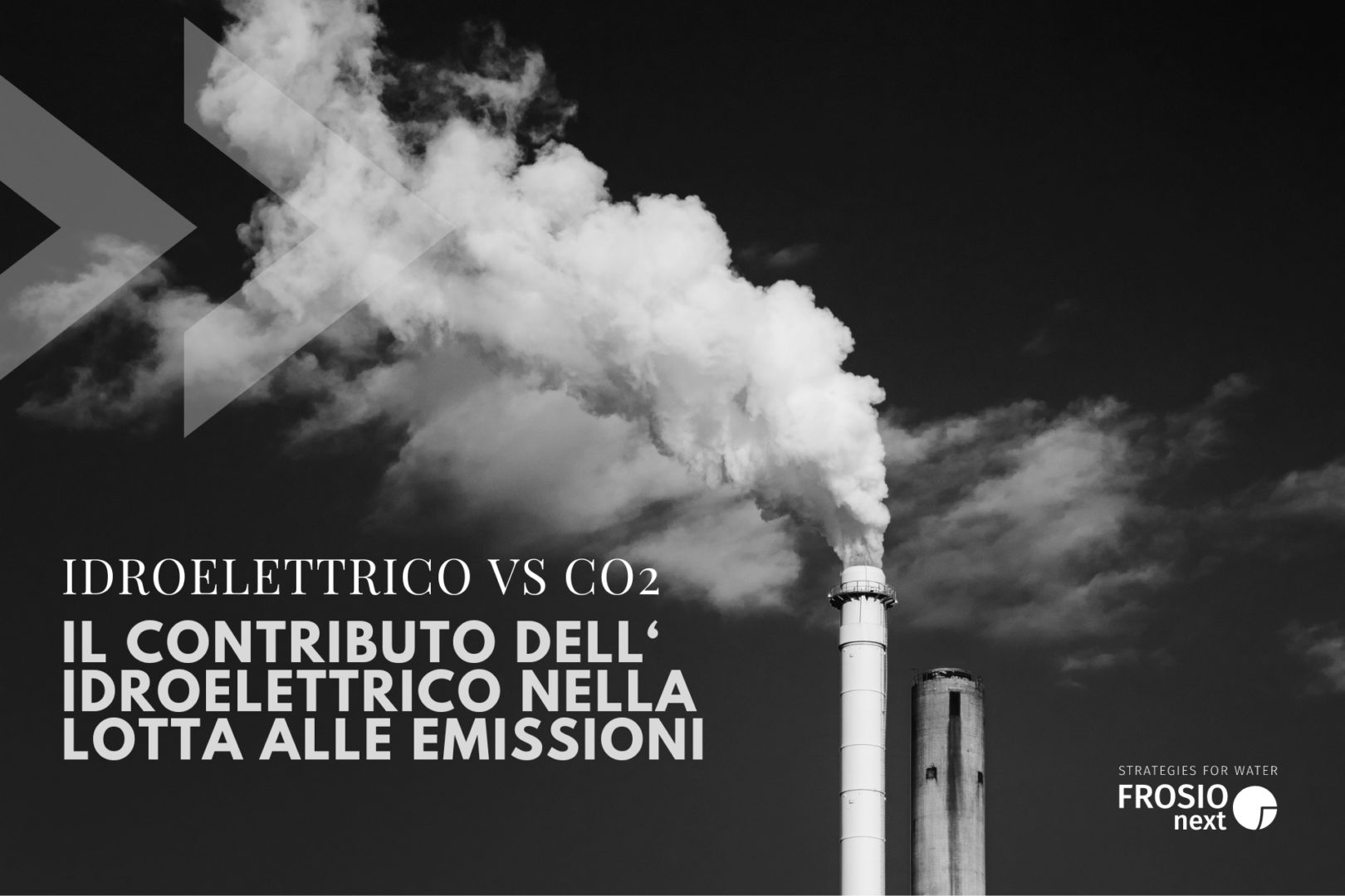Idroelettrico italiano nella lotta alle emissioni di CO2