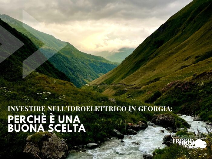 Georgia investimento idroelettrico